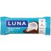 LUNA Gluten Free Snack Bars - Chocolate Dipped Coconut Flavor - 30 Count, 8g Protein, Non-GMO, Plant-Based Wholesome On the Go Snacking - Buy Online on GoSupps.com