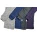 Organic Merino Wool Kids Thermal Long Sleeve Top - Natural Warm Base Layer | Unisex 4 Charcoal - Buy Online on GoSupps.com