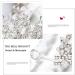 Jovono Wedding Rhinestone Tiara Crown - Silver Crystal Headband Accessories for Women & Girls | Elegant Bridal Jewelry - Buy Online on GoSupps.com