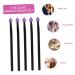 Healeved 5pcs Silicone Eyeshadow Brush Cream Eyeshadow Plastic Handle Simple Applicator Brush Purple - Buy Online on GoSupps.com