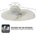 Men's Outdoor Sun Hat with 50+ UPF Protection & Neck Flap - Light Grey - Buy Online on GoSupps.com
