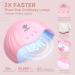 Modelones Gel Nail Polish Kit with 48W UV Light Dryer - 12 Nude Pink Neutral Colors, Glossy & Matte Top/Base Coat, Manicure Tools, Nail Art Decorations - DIY Salon Gift - Buy Online on GoSupps.com