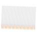 NOLITOY 100pcs Disposable Eyeliner Brush Makeup Brush Eyebrow Liner Brush Eye Makeup Accessory Accessories