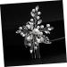 Ipetboom Hair Accessory 1 PC Alloy Hair Comb Hair Clip Simple Bridesmaid Hair Accessories - Buy Online on GoSupps.com