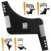 K-Brands Beard Shaper with inbuilt Comb and Barber Pencil Liner - Beard Stencil Lineup Guide - Styling Template Shaping Tool for Men - Black - Buy Online on GoSupps.com