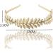 Women Lady Girls Greek Roman Laurel Leaf Hair Hoop HeadBand Bridal Hair Crown Headdress Metal Leaf Branch French Hair Bands Hair Accessories (Gold - A#) - Buy Online on GoSupps.com