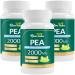 Liposomal Palmitoylethanolamide 2000MG + Luteolin 200MG + Turmeric 200MG & Fisetin 100MG Micronized Pea 99% Highly Purified Enhanced Absorption Pea Supplement 180 Capsules