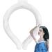 Cooling Device for Neck | Reusable Ice Gel Collar Tube for Heat Reduction | Outdoor Gear Cooling Device for Gym School Concerts Traveling Fishing Hiking Camping Ngumms White Below 18 Degrees - Buy Online on GoSupps.com