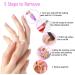 Nail Polish Gel Remover Tools Kit for Toe and Finger 10Pcs Nail Soak Off Cap Clips Triangle Cuticle Pusher and Cutter Set Nail File Grit Cuticle Nipper Cuticle Clippers Buffer Block Files Grits - Buy Online on GoSupps.com