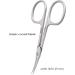 Maluk Medium Professional Cuticle Scissors - Precision Trimming Tool - Buy Online on GoSupps.com