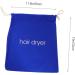 LALADEFIEE 1pc Hair Dryer Storage Bag Blow Dryer Carrying Bag Packaging Bag Make up Organizer Bag Canvas Blue 33.00X30.00X0.50CM Blue - Buy Online on GoSupps.com