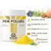 Pacific Rim Mushrooms Organic Pine Pollen Powder | High Potency 1500 mg per Serving | Non-Cracked Pine Pollen | Immune & Energy Enhancer | 120 Grams / 80 Serving - Buy Online on GoSupps.com