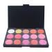 Phantomsky 15 Colors Cream Lip Gloss Makeup Palette - Durable Natural Contouring Kit & Blush Pallet for Flawless Makeup | International Shipping Available - Buy Online on GoSupps.com