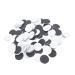 minkissy 1 Frosted Sheet Eletric Replacement Sandpaper Discs Sanding Disc Pads Gel Nail Art Polish Manicure Polishing Accessories Electric Crystal Volcano Grinding 2.5x2.5cm Black