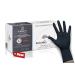 Ensure Low Derma Gray Black Nitrile Exam Medical Disposable Gloves Chemo Rated Powder Free Latex Free Non Sterile 5 Mil Dental Food Safe Textured FingerTips Extended Cuff Large (Pack of 1000) 1000