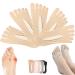 Orthoes Bunion Relief Socks Women Orthopedic Socks for Women Bunion Relief Socks Ortho Socks with Toes for Bunions (5 Pairs Skin) 5 Pairs Skin