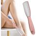 Verdant Touch Foot Dead Skin Remover Stainless Steel Double Sided Foot File Callus Remover Pedicure Tool for Dead Skin Foot Rasp Rose Gold - Buy Online on GoSupps.com