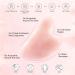 Yosemy 2stk Gua Sha Set - Jade Face Massage Stone & Rosenquarz Tool | Spa Beauty Care for Neck & Body | Crystal Heart Shape - Buy Online on GoSupps.com