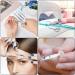 URAQT Nail Scissors Set - 4 PCS Manicure Kit for Men and Women | Stainless Steel Beauty Scissors for Nail Toenail Eyebrow Eyelash with Accessories - Buy Online on GoSupps.com