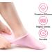 Buy Pink Silicone Moisturizing Socks & Gloves for Intensive Hydration | Roughness Relief & Callus Treatment | Softens Dry Cracked Hands & Feet - One Size Fits Most - Buy Online on GoSupps.com