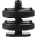 Camera Hot Shoe Mount to 1/4 -20 Tripod Screw Adapter (Pack of 2) - DSLR Camera Rig Flash Shoe Mount - SL-1/4hotshoe-2 - Buy Online on GoSupps.com