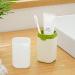 Portable Toothbrush Case & Gargle Cup Organizer for Travel & Daily Use - Green - Buy Online on GoSupps.com