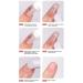 Solid Nail Glue - Solid Nail Gel | 10ml Press On Nail Glue | Long Lasting Strong Adhesive Non-Stick Hand Nail Extension Gel | Nail Buffer and Shine | Fake Acrylic Nails Extension Glue - Buy Online on GoSupps.com