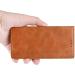 RankOne Flip Leather Case Cover for Motorola Moto G34 - Premium Brown Protection (6.5 Inches) - Buy Online on GoSupps.com