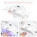 72W UV LED Nail Lamp for Gel Nail Polish - LKE Nail Dryer in White | Nail Art Accessories - Buy Online on GoSupps.com