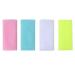 FRCOLOR 4pcs Long Exfoliating Nylon Bath Towel Cloth Magic Soft Body Scrub Shower Washcloth (Random Color)