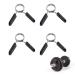 Dumbbar spring clasp spring clip dumbbell spring pier Sports feather festival spring closures dumbbell closures dumbbell clamp 4 pieces 30mm diameter