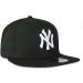 New Era New York Yankees 9Fifty MLB Flat Bill Cap - Black | Adjustable, One Size - Buy Online on GoSupps.com