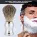 Portable Beard Brush for Facial Cleansing | Foaming Shave & Soft Hair | Easy-Grip Handle for Men - Buy Online on GoSupps.com