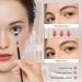 Buy 8pcs Folding Angle Scalloped Lash Brush - 2024 Upgrade Mascara Fan Brush for Perfect Eyelashes | Multifunctional Angled Eyelash Wand - Black - Buy Online on GoSupps.com
