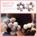 Lurrose 2 Piece Pom Ball Hair Tie - Fluffy Elastic Hair Bands for Women & Girls - Stylish Pompom Hair Accessories - Buy Online on GoSupps.com