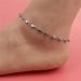 Oralgo Heart Chain Bracelet - Modern Adjustable Stainless Steel Jewelry for Parties & Everyday Wear - Buy Online on GoSupps.com