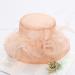 RZTA Women's Kentucky Derby Church Dress Hat - Wide Brim Leaf Flower Bridal Shower Hat in Light Pink - Buy Online on GoSupps.com