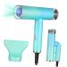 BIUDECO Foldable Hair Dryer Travel Diffuser Travel Hair Dryer Foldable Blow Dryer Hair Care Shell Material
