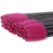 Premium 50pcs Disposable Eyelash Brush Eyelash Extensions for Mascara Wand Applicator Rose Red - Buy Online on GoSupps.com
