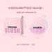 Glitter Color Changing Blush: Multi-Use Cream for Cheek, Lip & Eye - Waterproof Gel Makeup, PH Finish Blush - Buy Online on GoSupps.com