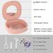 Retainer Case with Vent Holes and Mirror - Cute Slim Aligner Case with Retainer Removal Tool - Pink - Buy Online on GoSupps.com