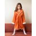Ely Parker Kids Bathrobe - Super Soft Turkish Cotton Towel for Boys & Girls (Ages 13-14) | Thick Absorbent with Hood | Perfect for Bath & Beach - Buy Online on GoSupps.com