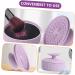 Housoutil Makeup Brush Cleaning Box Makeup Brush Cleaner Silicone Makeup Tool Cleaner Brush Cleaners Brush Cleaning Mat Cleansing Brush Makeup Cleaner for Foldable Dryer Silica Gel 7.9X5.25X4.9CM Violet - Buy Online on GoSupps.com