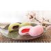 Japanese Daifuku Mochi Sweet Rice Cake with 3 Layers - Marshmallow Filling - 7.4oz (Strawberry and Green Tea Flavors) - Pack of 1 - Buy Online on GoSupps.com