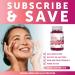 Vegan Biotin Gummies for Hair, Skin, and Nails - Vitamin C & E, Non-GMO Gummy Supplements for Women - Promotes Natural Collagen & Hair Growth - 30 Day Supply (60 Count) - Buy Online on GoSupps.com