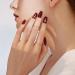 Kryzalite 30-Piece 3D Cross Nail Art Set - Gold & Silver Sparkle with Diamonds for Women's DIY Jewelry & Crafts - Buy Online on GoSupps.com