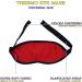 Microwavable Eye Mask Reusable Thermal Eye Compress Pad Hot Cold Treatment Natural Flaxseed Filling Relief from Dry Eyes Migraines Soothes Hangover - Buy Online on GoSupps.com