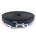 Twinkys Dog Style tow leash rubberized 20 mm wide for dogs up to 50 kg - without hand loop 40 meters black blue Made in germany black blue 20 mm to 50 kg
