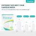 Silicone Toe Protectors - 4 Pairs Gel Sleeves with Aloe Vera for Pain Relief & Protection - Transparent Toe Caps for Corns (Small - Buy Online on GoSupps.com
