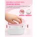2PCS Nail Soaking Bowl Set with Cuticle Peeler & Pusher - Pink - Buy Online on GoSupps.com